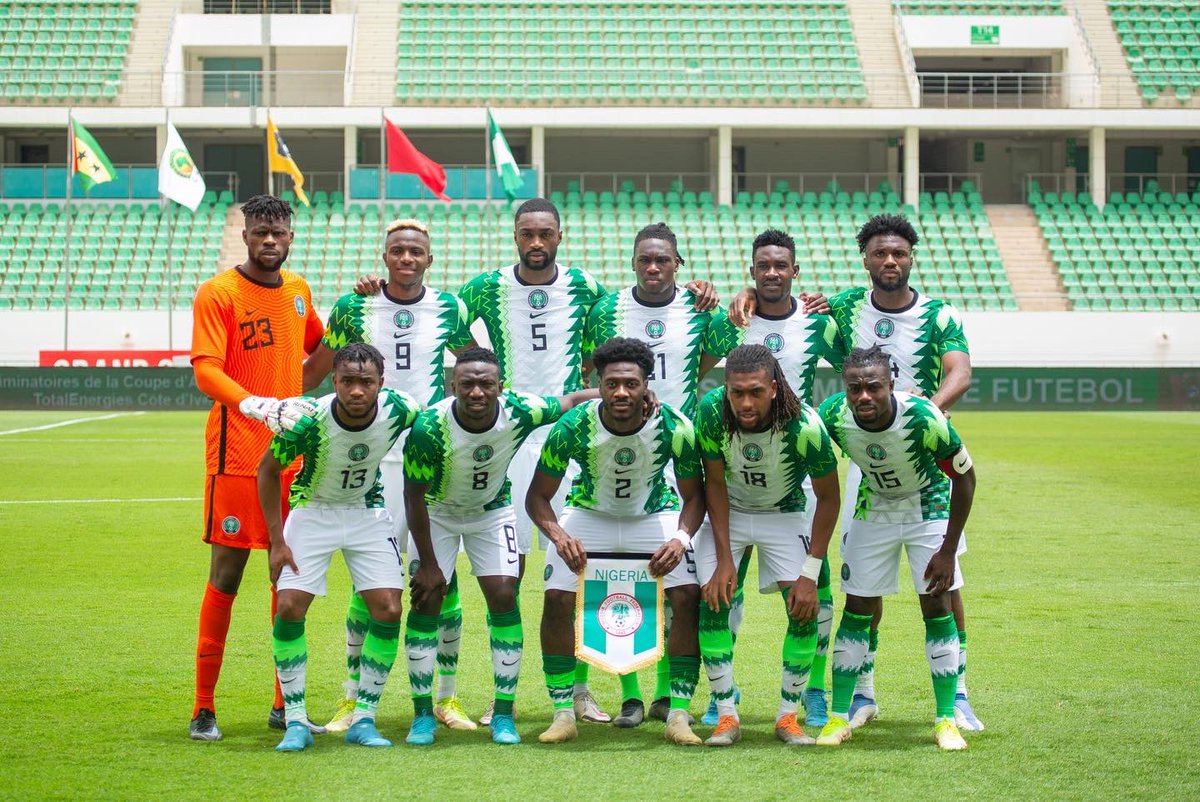 Alookman_'s tweet photo. Been waiting for this moment and yesterday I scored my first goal for my nation Nigeria. Thank you to everyone for your support ❤️ @NGSuperEagles https://t.co/66Luy6YBEz