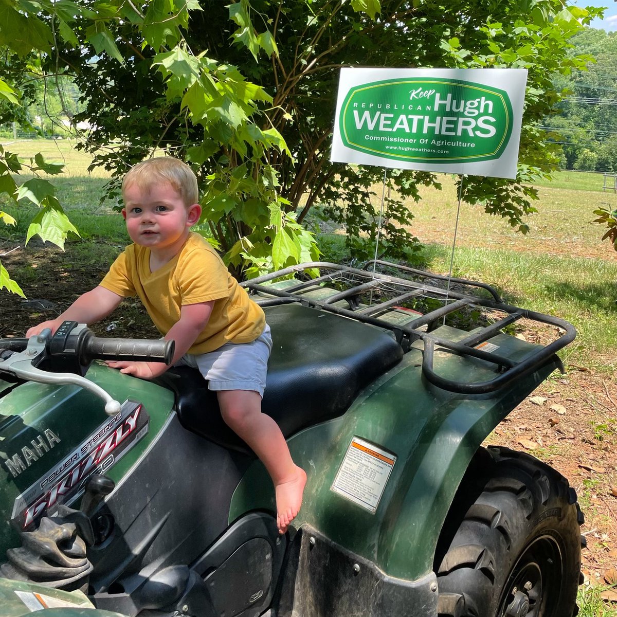 Ride on over to your polling place to vote for Hugh Weathers today! 

Polls close at 7 p.m.