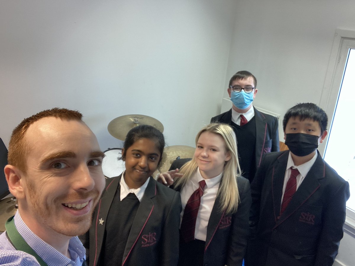 Day 1/3 of the <a href="/GlasgowCREATE/">Glasgow CREATE</a> <a href="/TrinityC_L/">Trinity College London</a> music grading exams ✅ well done to all of the performers, especially the drum-kit candidates from <a href="/St_Rochs/">St Roch's Secondary</a> #teampercussion