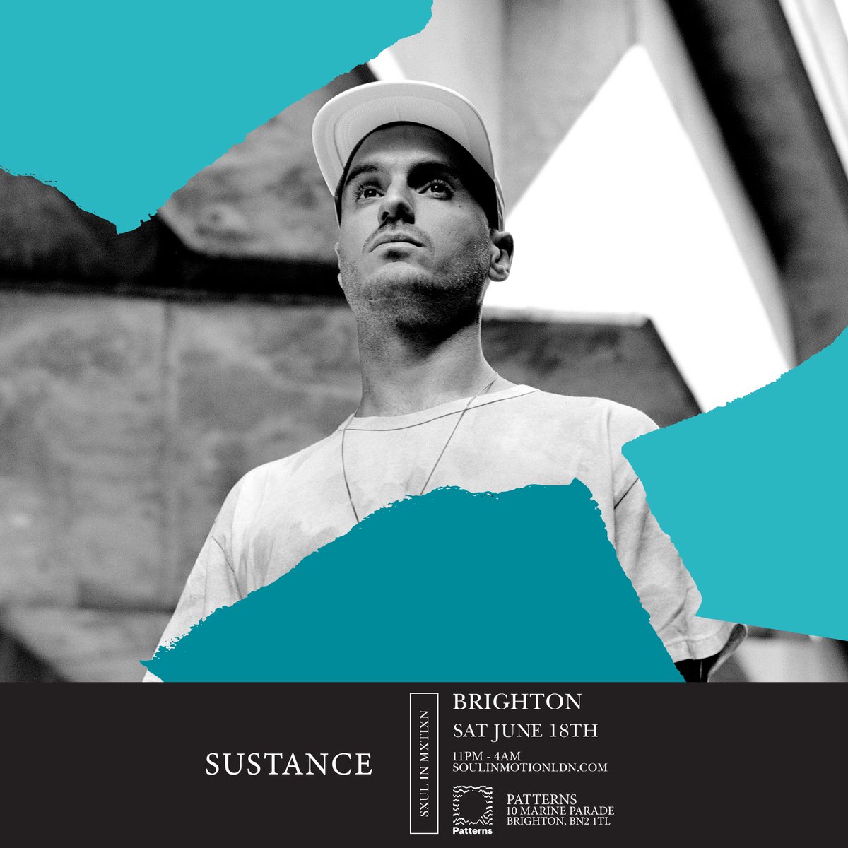 SOUL IN MOTION (@soulinmotionldn) on Twitter photo This weekend <a href="/sustancemusic/">SUSTANCE</a> will be joining us at Soul In Motion Brighton / Sat June 18th at <a href="/PatternsBTN/">Patterns</a> 11pm-4am. Alongside Lineup : <a href="/BaileyIntabeats/">Bailey</a> <a href="/MarkSystemUK/">Mark System</a> <a href="/NEEDFORMIRRORS/">Need For Mirrors</a> <a href="/kuspdnb/">Kusp</a> Tickets link.dice.fm/K319585d6166 This weekend <a href="/sustancemusic/">SUSTANCE</a> will be joining us at Soul In Motion Brighton / Sat June 18th at <a href="/PatternsBTN/">Patterns</a> 11pm-4am. Alongside Lineup : <a href="/BaileyIntabeats/">Bailey</a> <a href="/MarkSystemUK/">Mark System</a> <a href="/NEEDFORMIRRORS/">Need For Mirrors</a> <a href="/kuspdnb/">Kusp</a> Tickets link.dice.fm/K319585d6166