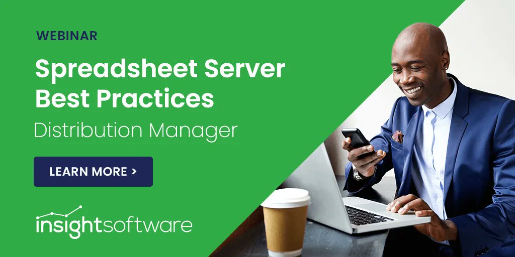 insightsoftware's tweet image. #SpreadsheetServer customers, join us on June 15 as we walk through Distribution Manager! This #webinar is great for current users of the feature to learn #TipsAndTricks and for those that are interested in the add-on to learn more about functionality. bit.ly/3NiTUad