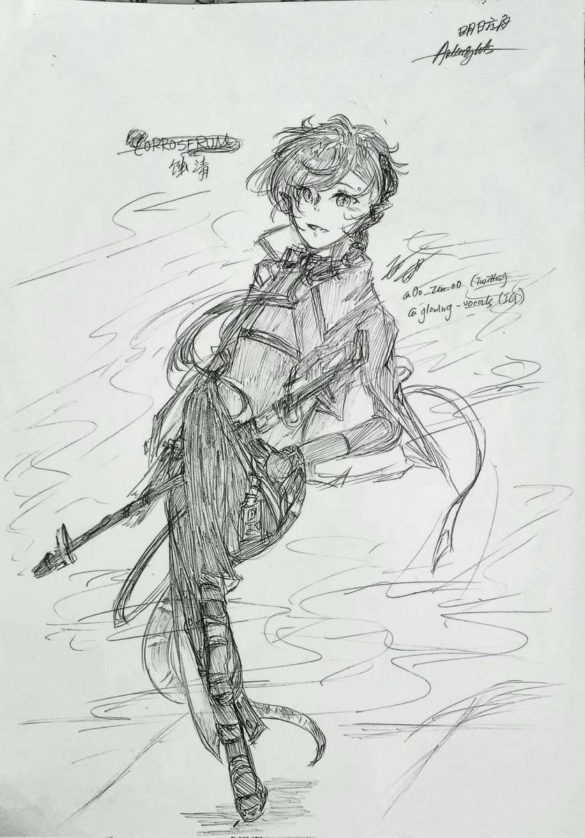 xxNoLongerHuman's tweet photo. // Repost

Those art practice/test/study I did on Arknights characters recently are here

Yes this year ones

A THREAD!!!!! https://t.co/qozqB1rHOo