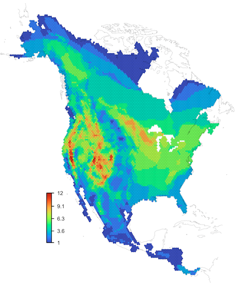 Could your research could be enhanced by geographic maps 🗺of species richness, phylogenetic diversity and morphological shape? Check out the EcoPhyloMapper R package <a href="/pascal_title/">Pascal Title</a> besjournals.onlinelibrary.wiley.com/doi/10.1111/20…