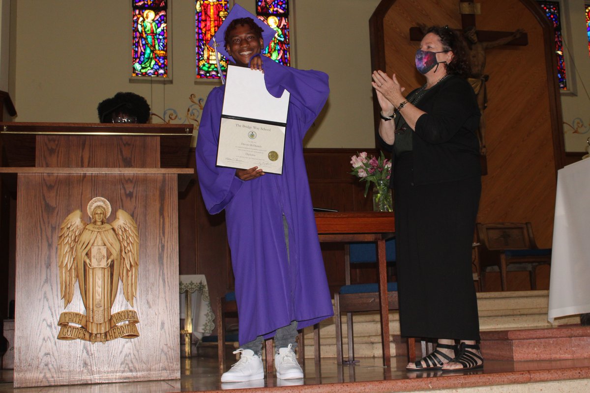 BridgeWayPhilly's tweet photo. The Bridge Way Class of 2022 has graduated!!! 🎊🎊🎉🎉 🎈🎈We are so proud of their accomplishments and can't wait to see the amazing things that follow.

Thanks to our amazing students, families, staff, teachers, and supporters - we can't do this without you. https://t.co/C1RUzoOmXi