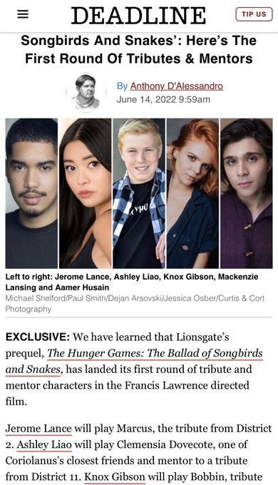 let the games begin ;)  @TheHungerGames https://t.co/znnfbNXI3A<a class="tags" target="_blank" title="On Twitter" href="/?out=eyJ0eXAiOiJKV1QiLCJhbGciOiJIUzUxMiJ9.eyJpYXQiOjE3MjA4NDA4NDQsImlzcyI6InR3cG9ybnN0YXJzLmNvbSIsIm5iZiI6MTcyMDg0MDg0NCwiZXhwIjoxNzUyMzc2ODQ0LCJyZWRpcmVjdF91cmwiOiJodHRwczovL3R3aXR0ZXIuY29tL1RoZUh1bmdlckdhbWVzIn0.-QkSH-r3duDyzXAm2N_sX1wbkU4bqDBVbI0brfSweAiJ-A4BOOTFK7FP9vhAiaI0SPNNMKxsMa6jCbxL7daQRA">@TheHungerGames</a><a href="/tag/thehungergames"class="tags"><span>#thehungergames</span></a><a href="/tag/theballadofsongbirdsandsnake"class="tags"><span>#theballadofsongbirdsandsnake</span></a>