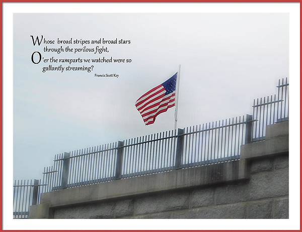 Celebrate #flagday2022 with this #artforsale featuring #OldGlory flying high over Fort Knox Maine!  #BuyIntoArt & #GodBlessAmerica  fineartamerica.com/featured/old-g…  #FlagDay @MagazineofMaine @yankeemagazine @mainetourism @visitmaine
