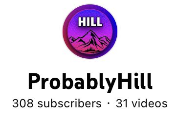 Probablyhill's tweet photo. When everyone you know is happy with 50k or above and you’re extremely excited about hitting 300 subs https://t.co/ybwPToOXwU