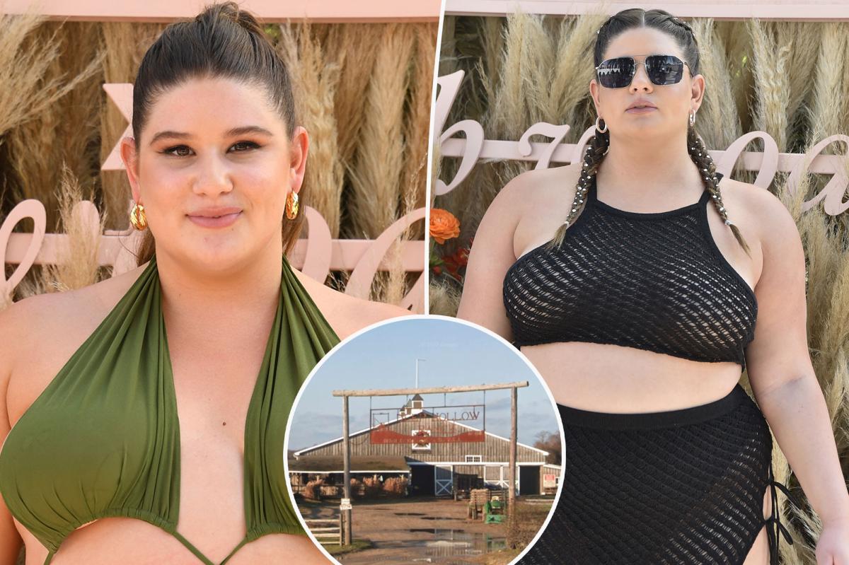 nypost's tweet photo. Influencer Remi Bader turned away at Montauk ranch, called 'fat bitch' https://t.co/MQckW7SCZa https://t.co/eEdmMBXPxo
