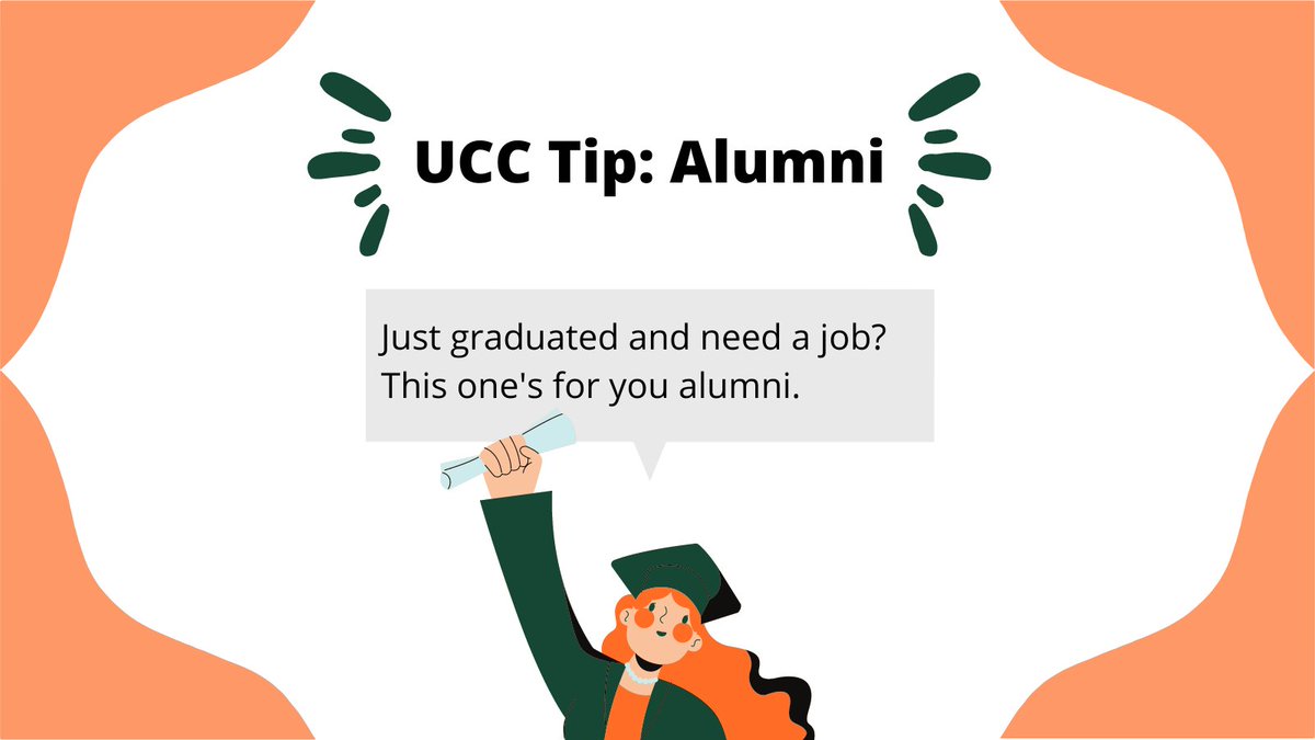 Hey there, alumni. Did you know our services are still available for you? Book an appointment with us on Handshake for career related inquiries.