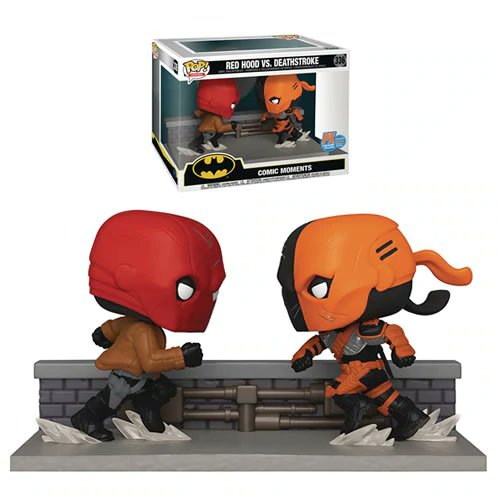 WantedPops's tweet photo. In Stock! - Pop! Comic Moments - DC - Red Hood vs. Deathstroke SDCC 2020 Exclusive. Get yours today!
#WantedPops #Funko #DC #RedHood #deathstroke
https://t.co/cNcij4td8r https://t.co/fbNcRjP4mx