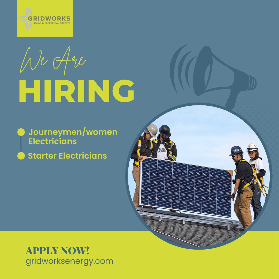 Now hiring up to 20 badass JM/W through to starter electricians.

We are a proudly indigenous owned/operated, solar electrical contractor in the Treaty 6 Territory. An equal opportunity employer servicing Canada since 2000.

Contact us if you're interested
loom.ly/_WP1B14