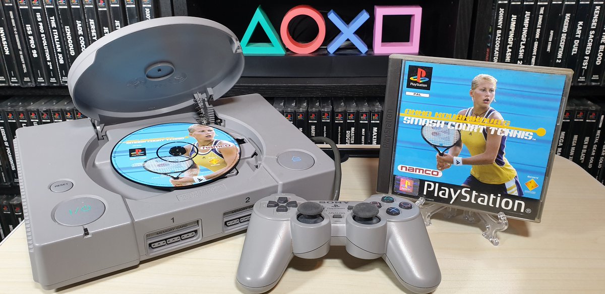 PS1Archive's tweet image. #PS1Archive Here&apos;s one of my favourite tennis games, Anna Kournikova&apos;s Smash Court Tennis! It&apos;s actually the second in the series, and it&apos;s a great arcadey tennis game for up to four players! 🎾Anyone have this one back in the day? #PS1 #PSX #PlayStation #RetroGaming #GamersUnite