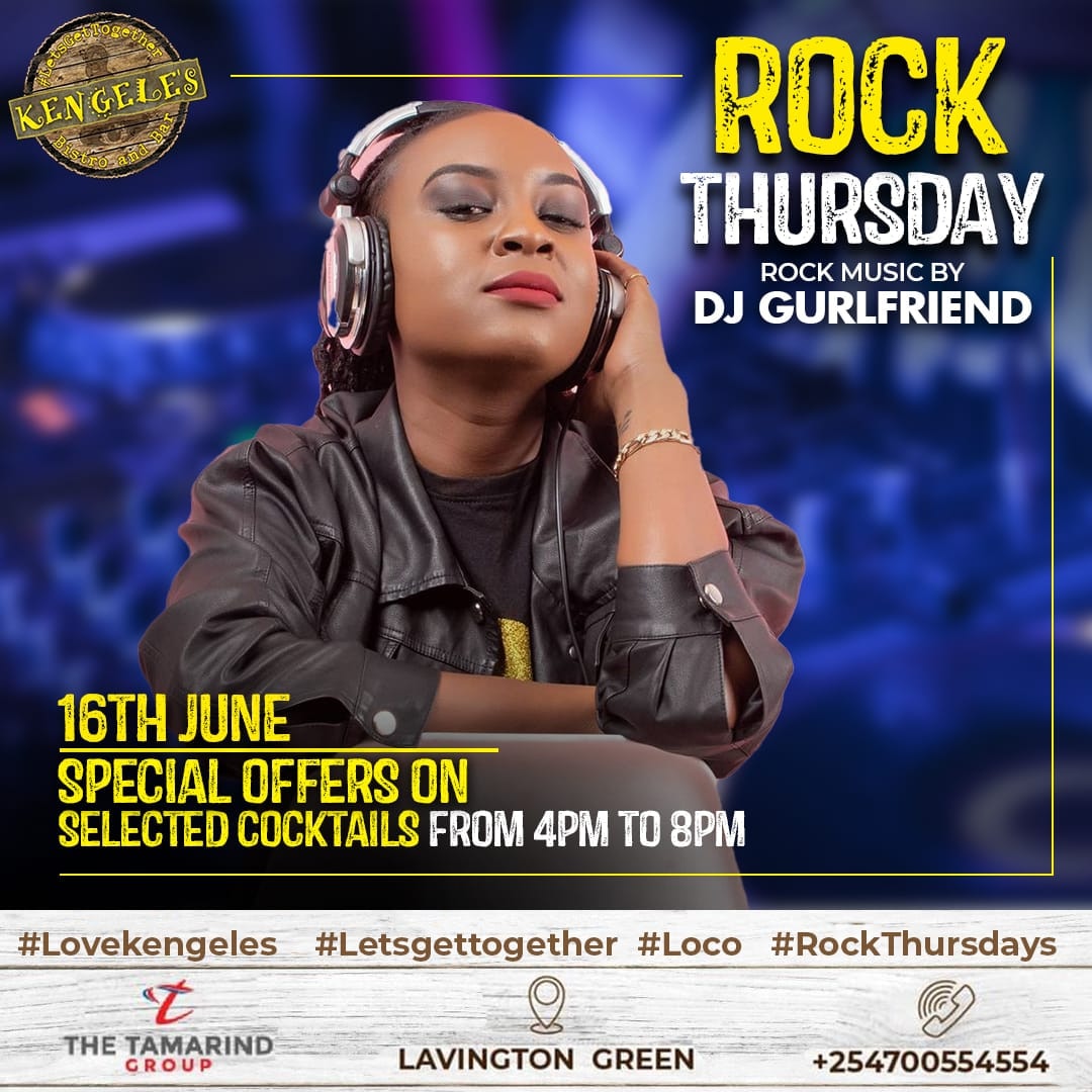 Hosting a rock night this Thursday at <a href="/Kengeles_Loco/">Kengele's Lavington</a>. Come through for some rock vibes , some awesome #tbt 🙌.
.
#twenderockgigs #nairobirocks
