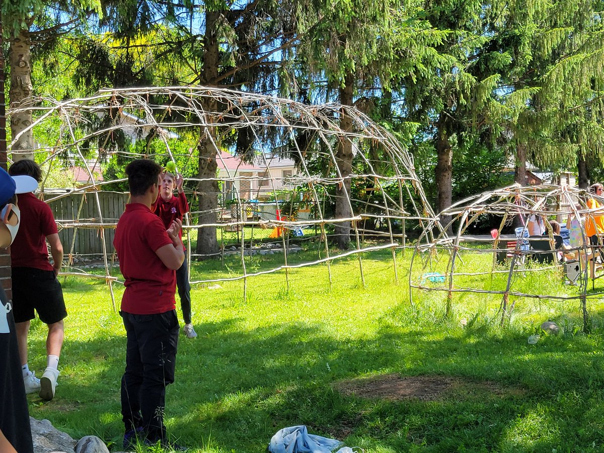 stannestars's tweet photo. What a privilege and honor today was! Students were invited to collaborate with Indigenous partners at the Anishnabeg Outreach Center in the filming of a new WCDSB Land Acknowledgement. Thanking all who made this day as special as it was! https://t.co/shRiVcZ2BG