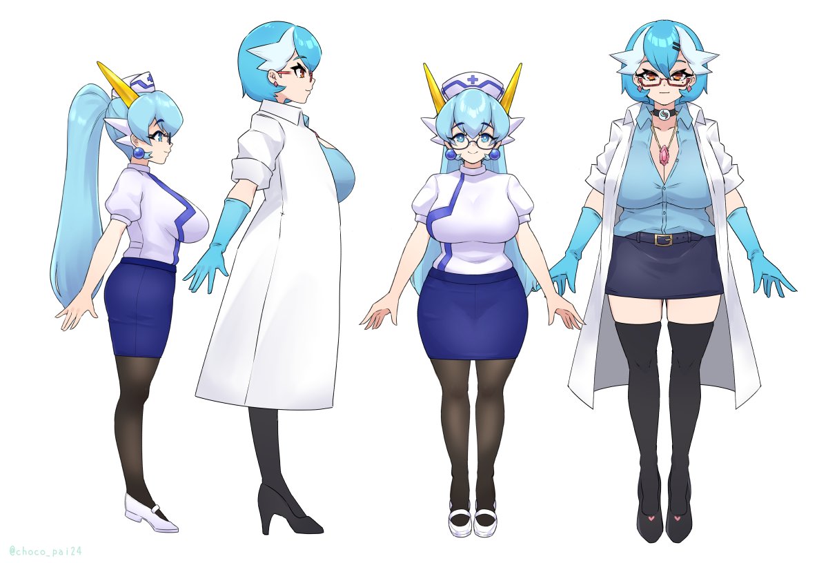 おまけでオリジナルを参考に身長差比較です。 