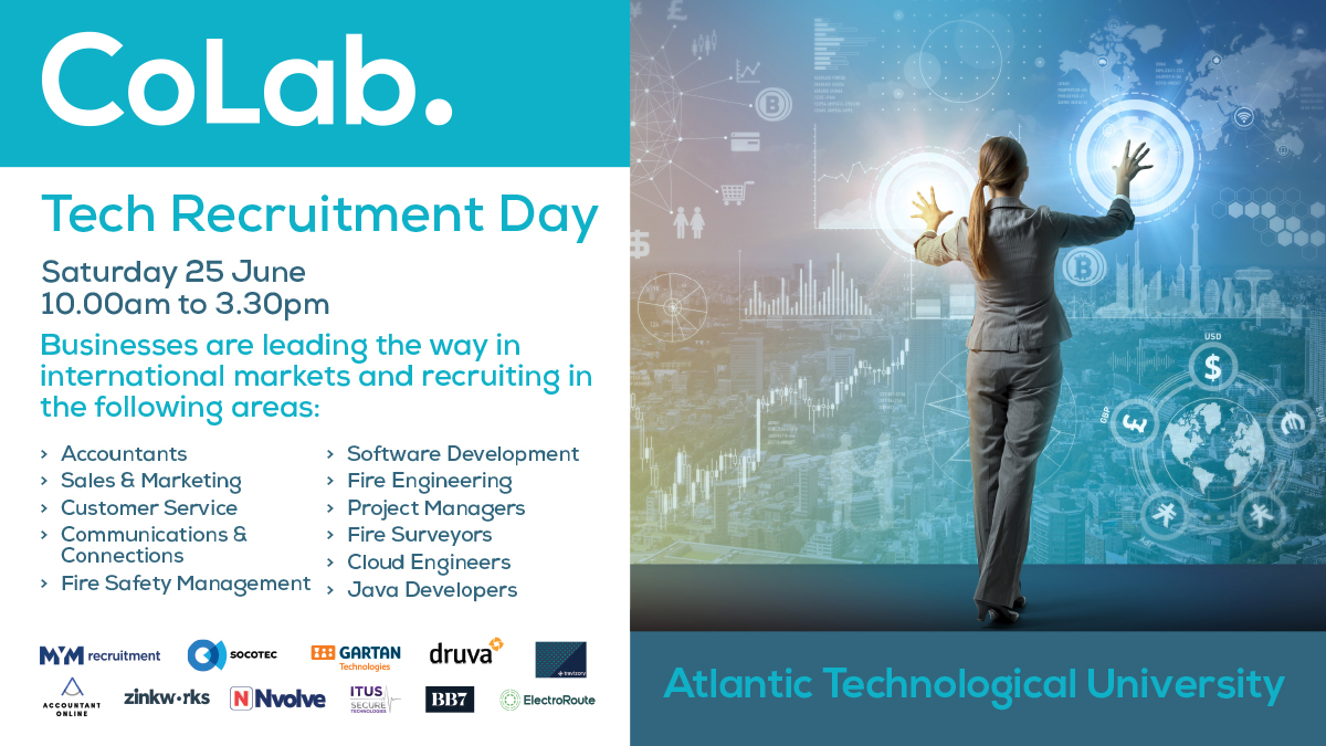 Colab_NorthWest's tweet photo. Recruitment opportunities - Visit the CoLab on the 25 June and meet some of the companies currently recruiting. https://t.co/AkUb6USMx0