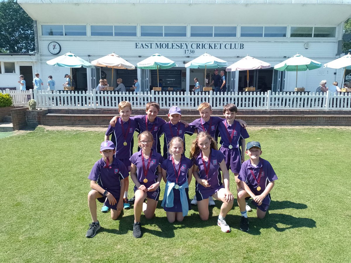 westongreensch's tweet photo. Some excellent cricket on show at the inaugural U11 cricket festival held at East Molesey Cricket Club where we finished runners up. They organized everything including for the sun to shine!
Well done all!
#togetherwecan #weguidesuccess #summer #cricket https://t.co/l7CWFF686h