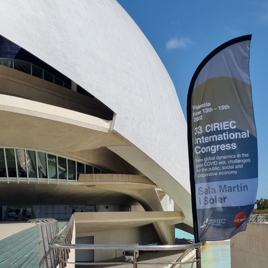 Segunda jornada del Congreso del <a href="/CIRIEC_Esp/">CIRIEC-España</a>. Participamos a travpes de nuestra representante <a href="/TBagnis/">Tatiana Bagnis</a> de los paneles de Innovación, de Salud y del taller de Políticas Públicas en Economía Social. Seguimos recolectando información importante y aportando a los debates.