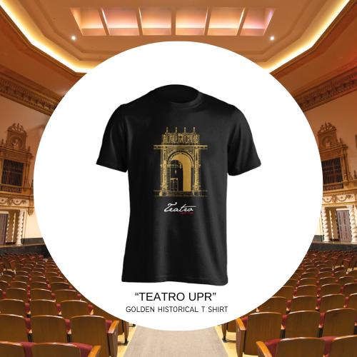 uprrp's tweet photo. 👕¡Consigue tu camisa con el estampado dorado de nuestro Teatro UPR! Está disponible en nuestra tienda Mi Iupi -ubicada en el Centro Universitario- y en línea. ¡Compra la tuya ya!
💻 https://t.co/HAxjpLmaxB
#tiendamiiupi #iupi #gallitosyjerezanas #laiupi #uprrp #TeatroUPR https://t.co/1vxpN6VPSo