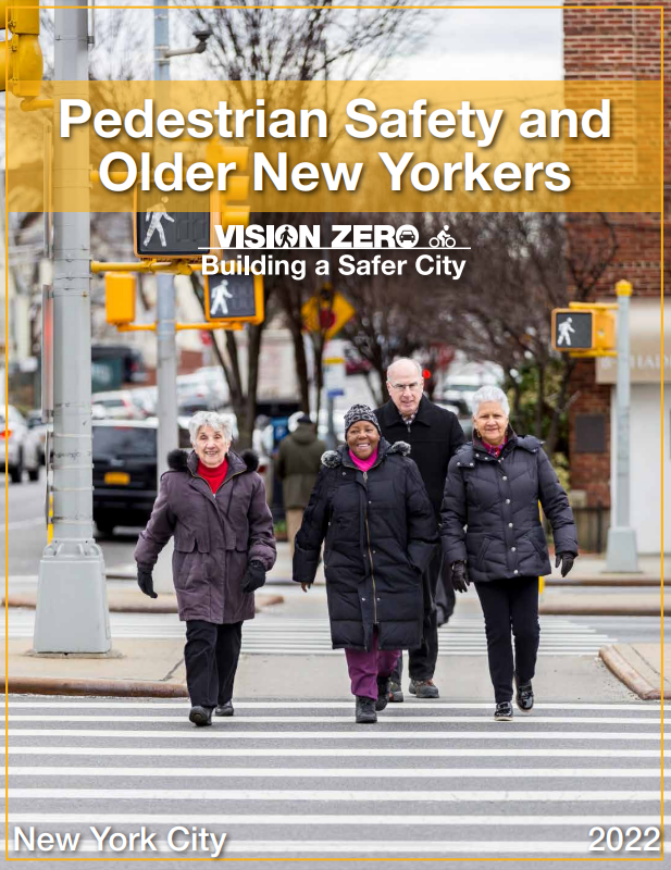 NYC_DOT's tweet photo. Today we joined @NYCSeniors to announce the release of our "Pedestrian Safety and Older New Yorkers" Study, as well as a series of initiatives that are part of a larger investment to improve overall pedestrian safety at intersections. 

Learn more: https://t.co/0XaOnHXp02 https://t.co/UZPISUEsXR