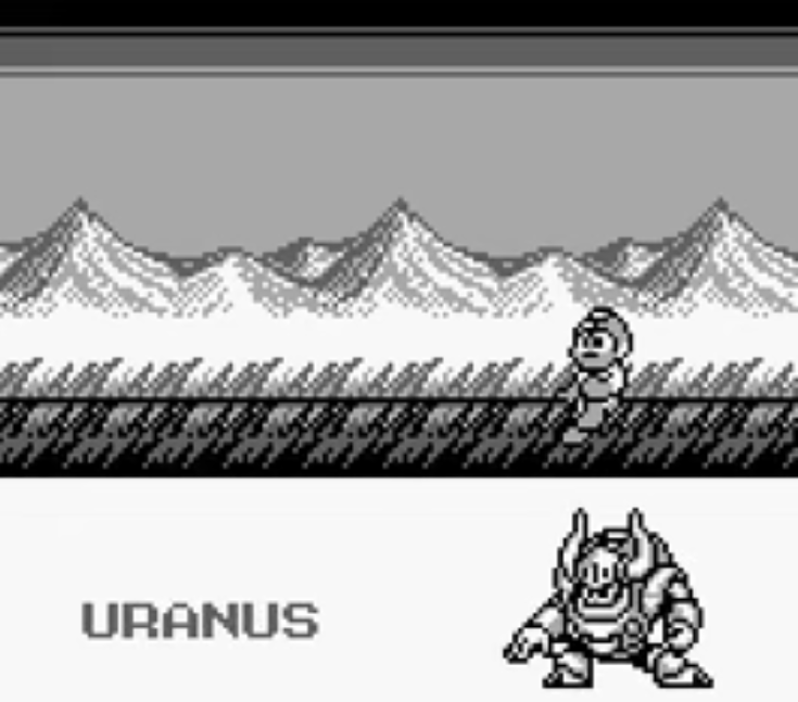 All games should have an ending slide in which Mega Man thinks wistfully about Uranus.