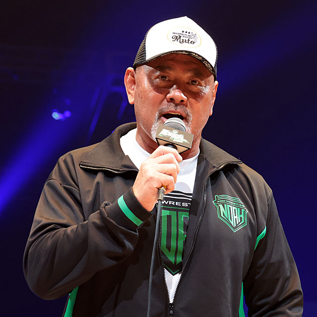 Hi5ame's tweet photo. (NOAH) "Deciding the finishing line" - Keiji Mutoh will retire, active until next spring.

https://t.co/xlvIBfU27Z https://t.co/vMzATCGHaK