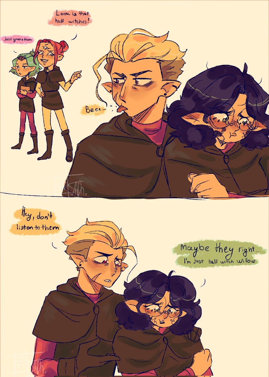 TessBee13's tweet photo. A little comic about Hexside Hunter au
Derius the best dad
#TOHSPOILERS #owlhouse #huntlow #wunterToh #Derius https://t.co/oemCoQAP8t