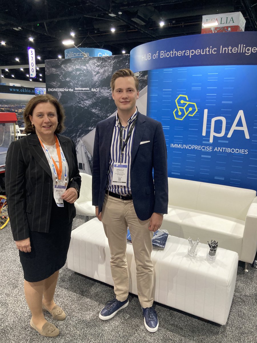 BrigitteDrees's tweet photo. #pivotpark visiting on of our Tenants #immunoprecise at their booth at #Bio2022 in San Diego https://t.co/NzgsomOV9r