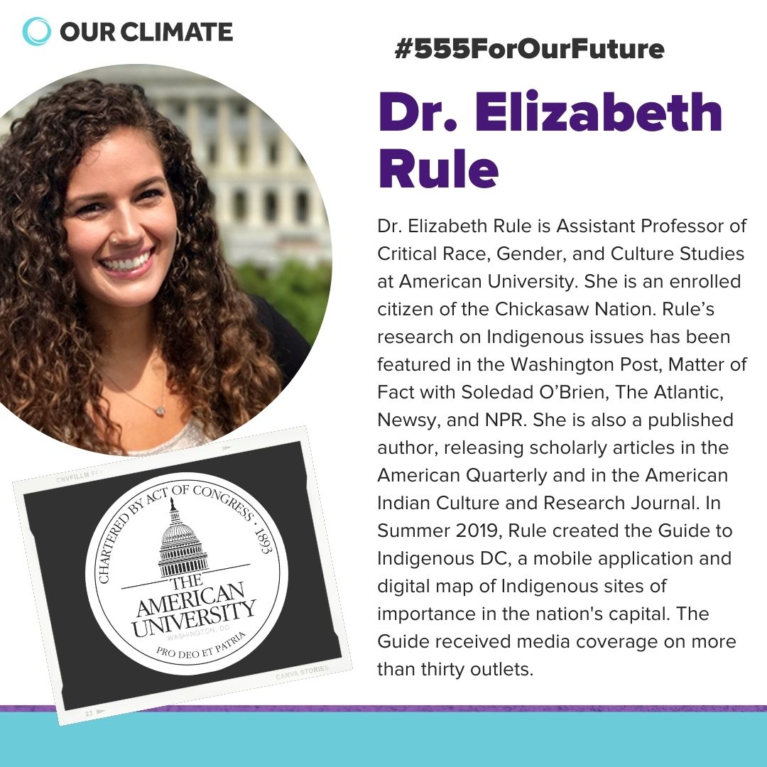 ourclimateus's tweet photo. We’re excited to announce our Climate Rally keynote speakers are Congressman @reprokhanna and @ERuleDC Professor at @americanuniversity. Whether you attend via Livestream on IG live or rally with us at the Capitol, we hope you’ll join us tomorrow 12-1 pm EST! #555ForOurFuture https://t.co/dDPbUib1np