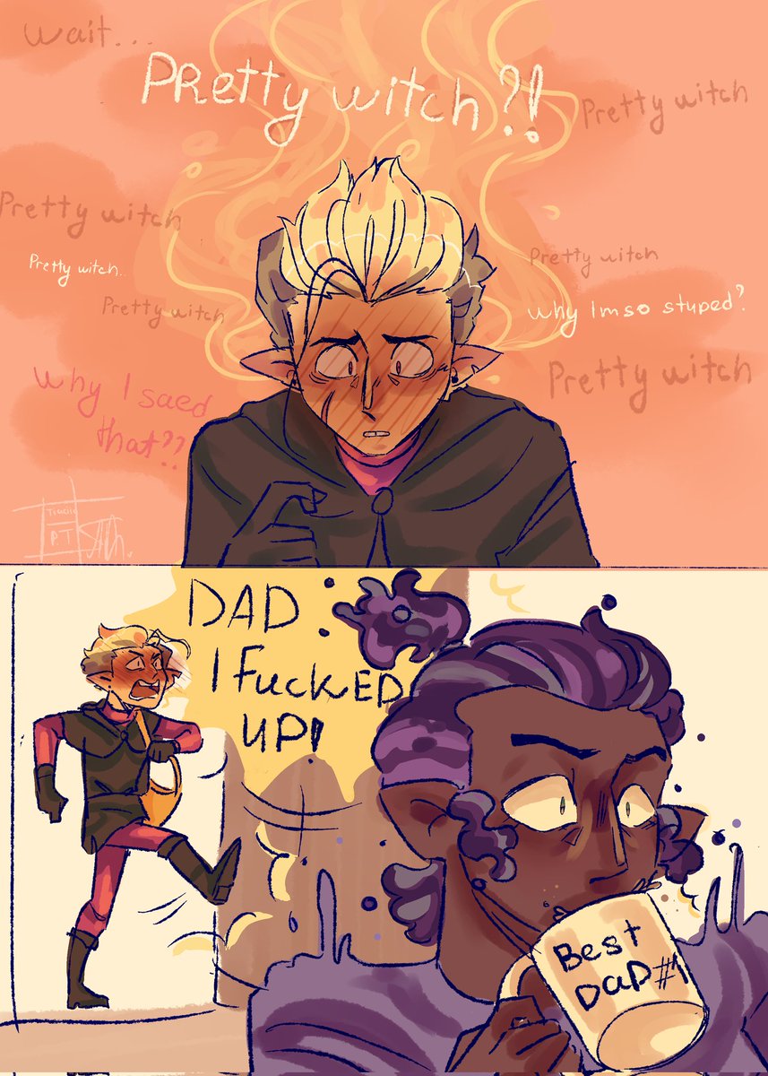 TessBee13's tweet photo. A little comic about Hexside Hunter au
Derius the best dad
#TOHSPOILERS #owlhouse #huntlow #wunterToh #Derius https://t.co/oemCoQAP8t