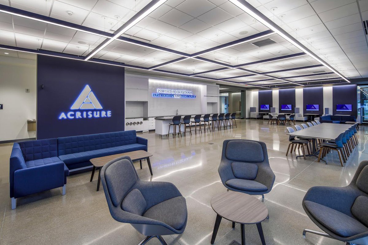 FWDigital's tweet photo. Cheers to Acrisure on the official opening of their building in Downtown Grand Rapids!
Our team, along with @CS_Erickson, integrated an expansive digital signage network into Acrisure’s existing office space that now features a total of three video walls. https://t.co/iBr9xS3AW7