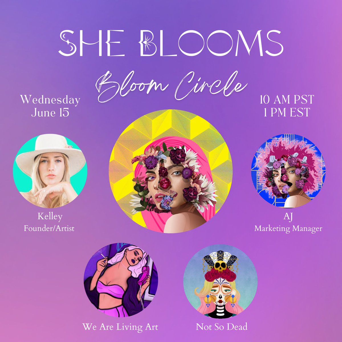 shebloomsnft's tweet photo. Good Morning and Happy Tuesday from @shebloomsnft 🧘♀️✌🏽🌸♥️ The day is yours to make… so make it the best! #bloomfromwithin #wellness #tuesdayvibe Don’t forget to Join us tomorrow for our weekly 🌸Bloom Circle🌸 Topic: Culture and Spirituality. We will see you there! https://t.co/Pzii1PI58r