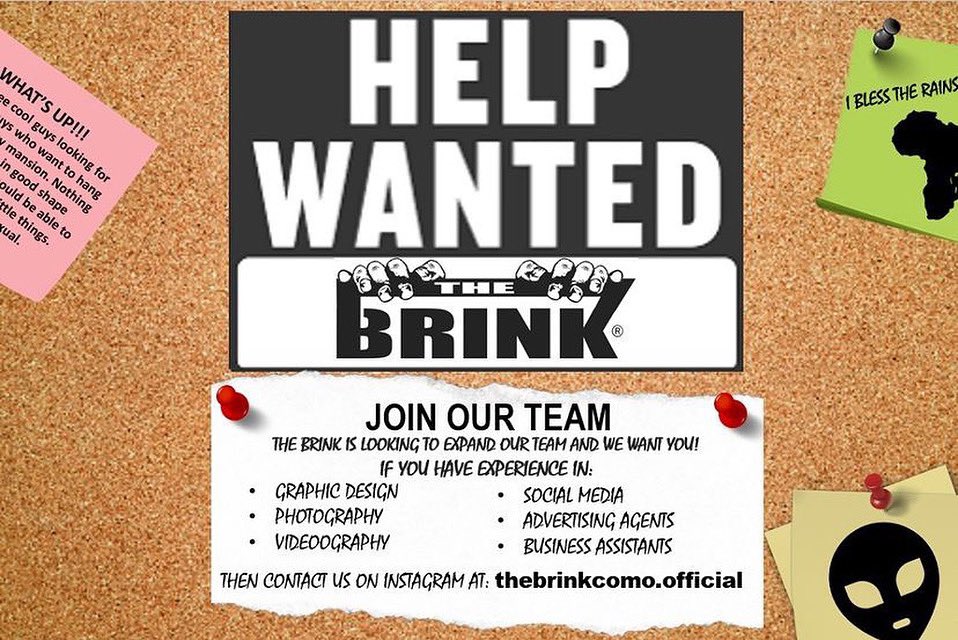 HELP IS STILL WANTED!! We are still looking to hire talented creatives who have experience in graphic design, photography, videography, social media, advertising, or management! Send us a DM!