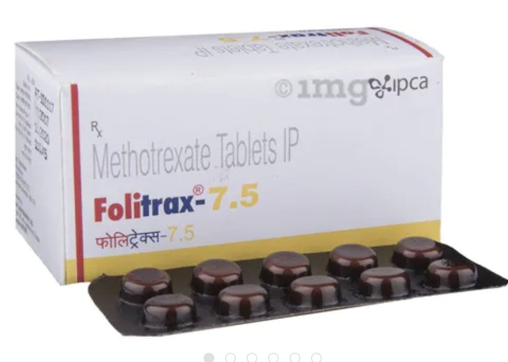 Alsaedi10Khalid's tweet photo. ١-عند صرف دواء ال Methotrexate يصرف معه حمض الفوليك بجرعة 5mg لحماية الخلايا السليمة من الآثار الجانبية للميتوثيركسيت، يعطى حمض الفوليك بعد 24ساعة من جرعة ال 
Methotrexate

يتبع
. https://t.co/n0YgUS0AiJ