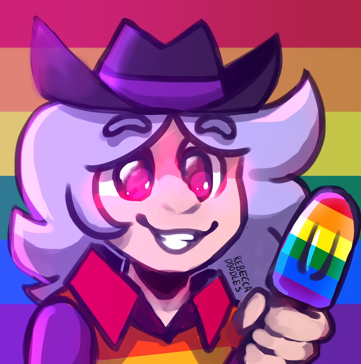rebecca_doodles's tweet photo. Pride icons cuz Rainbows [2/2]
#starvingartist #retakensanity #fnf #Pride https://t.co/GigCEnvaCQ