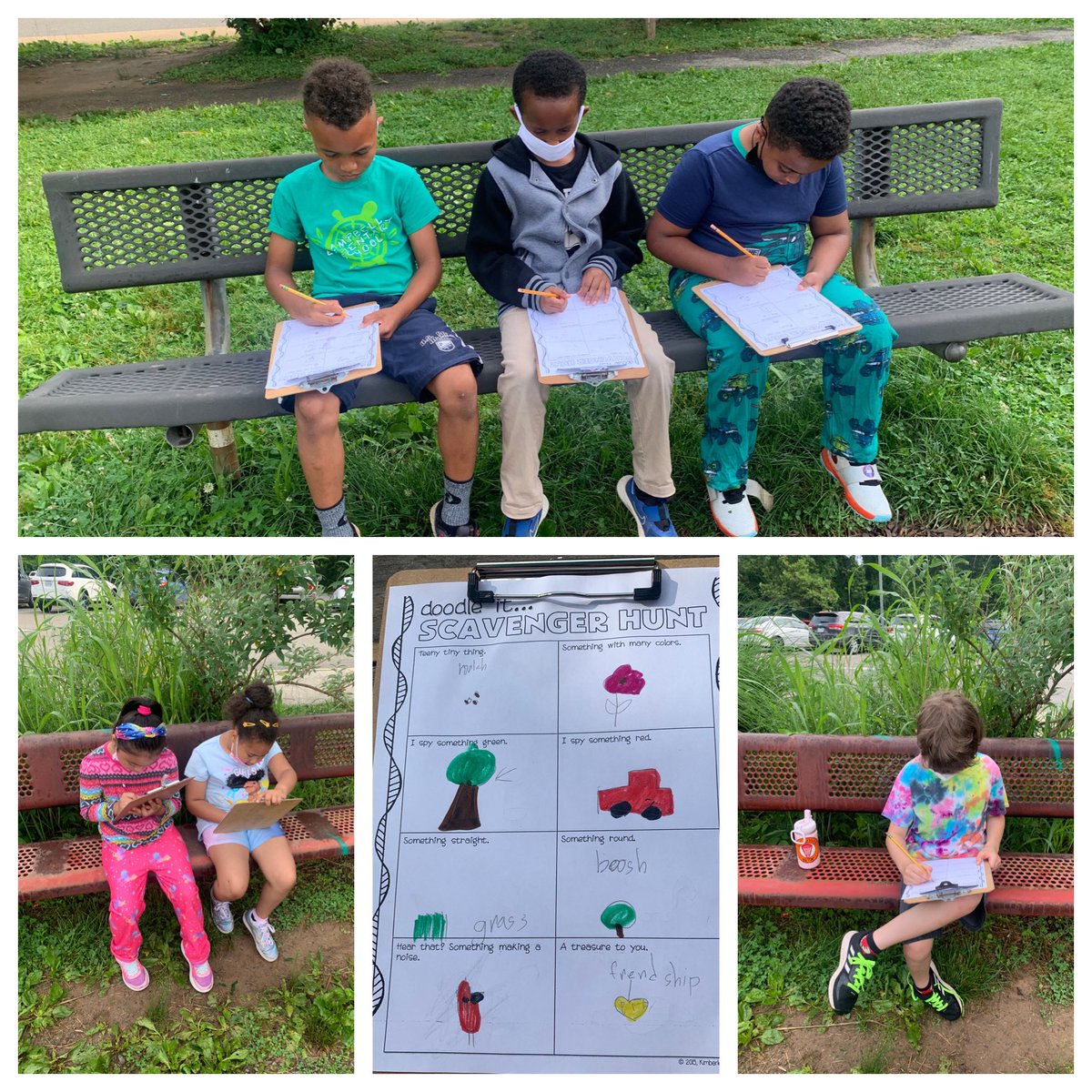 Caroline (McAleer) Ross (@mrs_rossclass) on Twitter photo Today we participated in an outdoor scavenger hunt. My favorite response for something we treasure outside was our friendships ❤️ <a href="/CampbellAPS/">Maureen Nesselrode</a> Today we participated in an outdoor scavenger hunt. My favorite response for something we treasure outside was our friendships ❤️ <a href="/CampbellAPS/">Maureen Nesselrode</a>