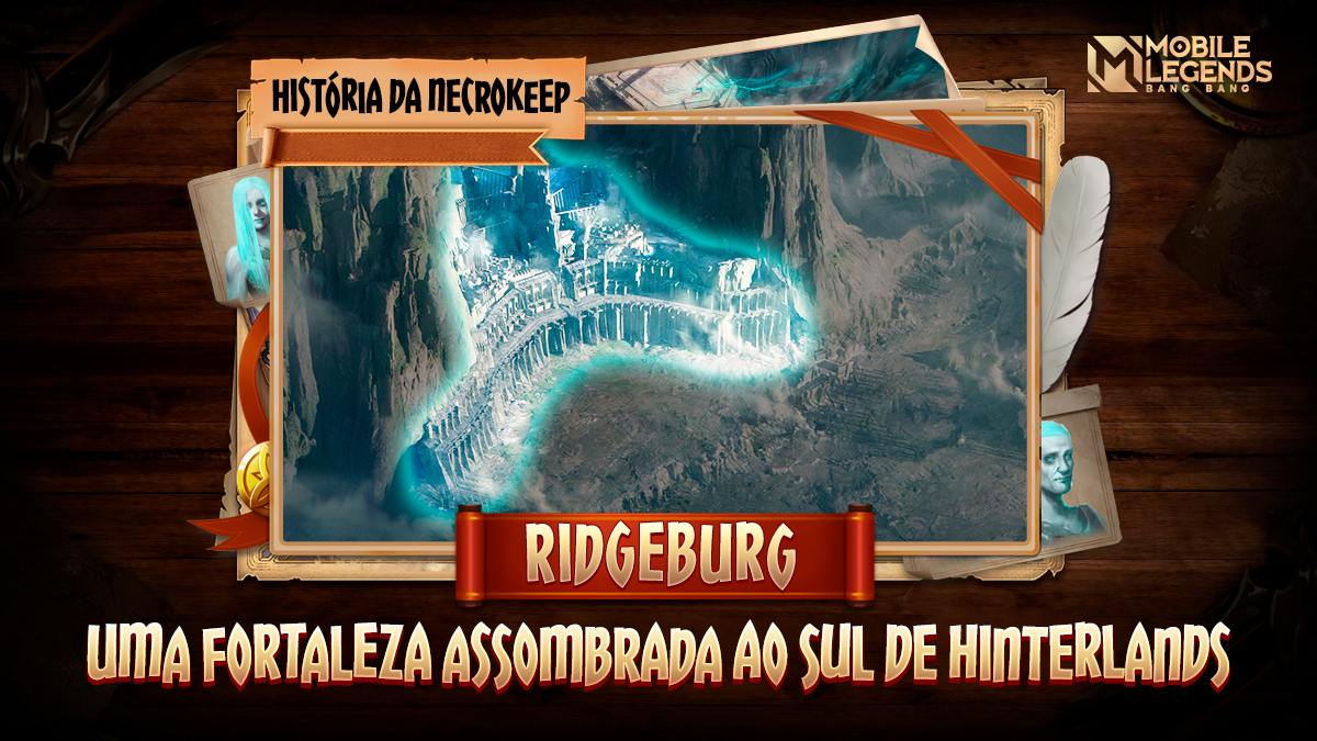 MLBBBR's tweet image. No interior do sul do Império ergue-se uma fortaleza medonha. Fazendo fronteira com a Luz e o Abismo, era a frente da batalha contra os demônios abissais. Até que um dia, esta fortaleza passu a conhecida como Necrokeep

#MobileLegendsBangBang
#PROJECTNEXT
#RiseofNecrokeep