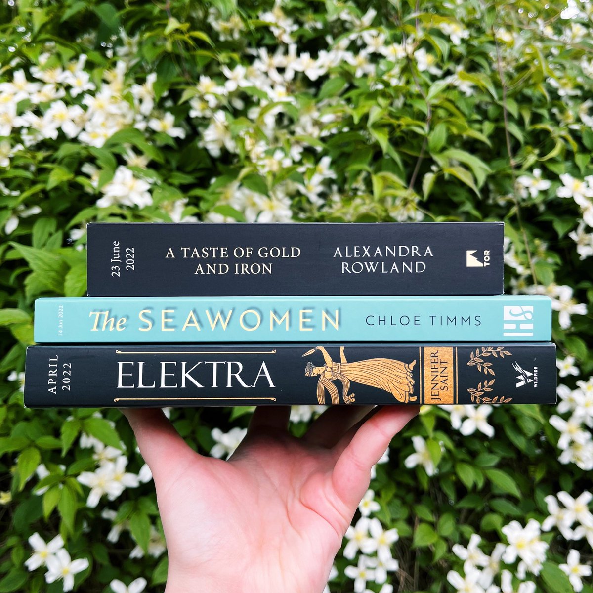 GIVEAWAY!! 3 ARCS - A Taste of Gold and Iron / The Seawomen / Elektra. 

RT/follow to enter. Extra entry if you follow my bookstagram @/scorpiobookdreams. 

Ends 21st June at midnight BST. 

U.K. only unless you’re willing to help with shipping costs.