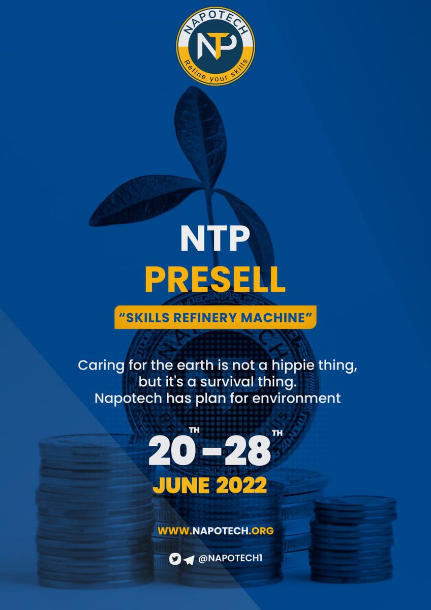 BitgertChain's tweet photo. 📢Presale Begins June 20th📢
@Napotech1 is a unique project with real world use cases! Ready to do your part in saving the planet? 🌏 Get ready to fill your bags!
🔥🔥🚀🚀🚀
NFA DYOR https://t.co/vs7mzocjgT