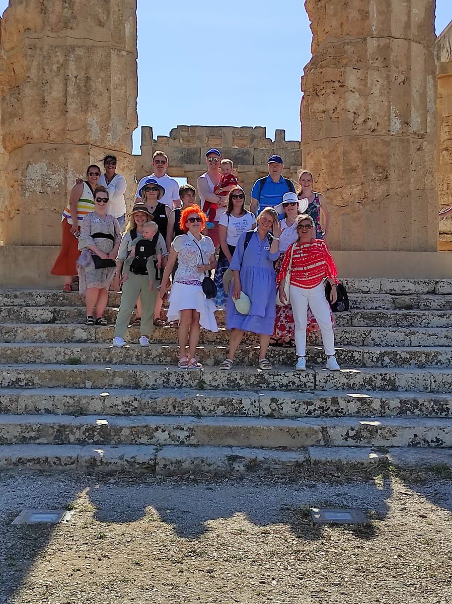 active_cre's tweet photo. After that, we visited the Selinunte Archeological Site. There we enjoyed the ancient Greek remains of the Acropolis and Temples. #ErasmusPlus #creactive @sepiegob https://t.co/aknfDE0prj