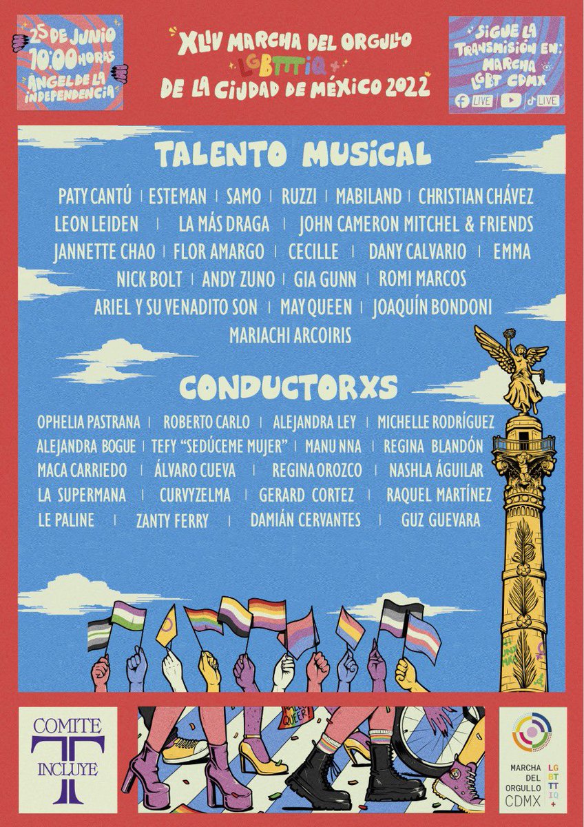 Marcha LGBT CDMX 🏳️‍🌈🇲🇽🏳️‍⚧️ tweet media