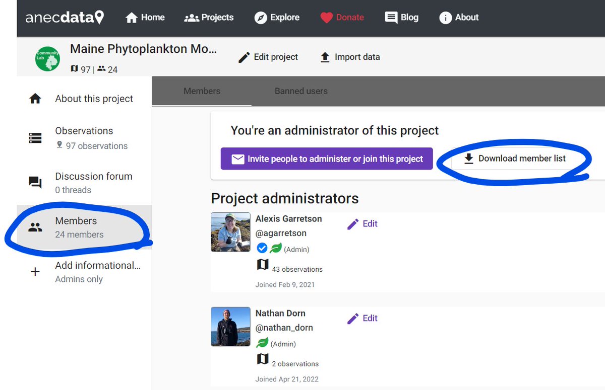 Anecdata.org tweet media