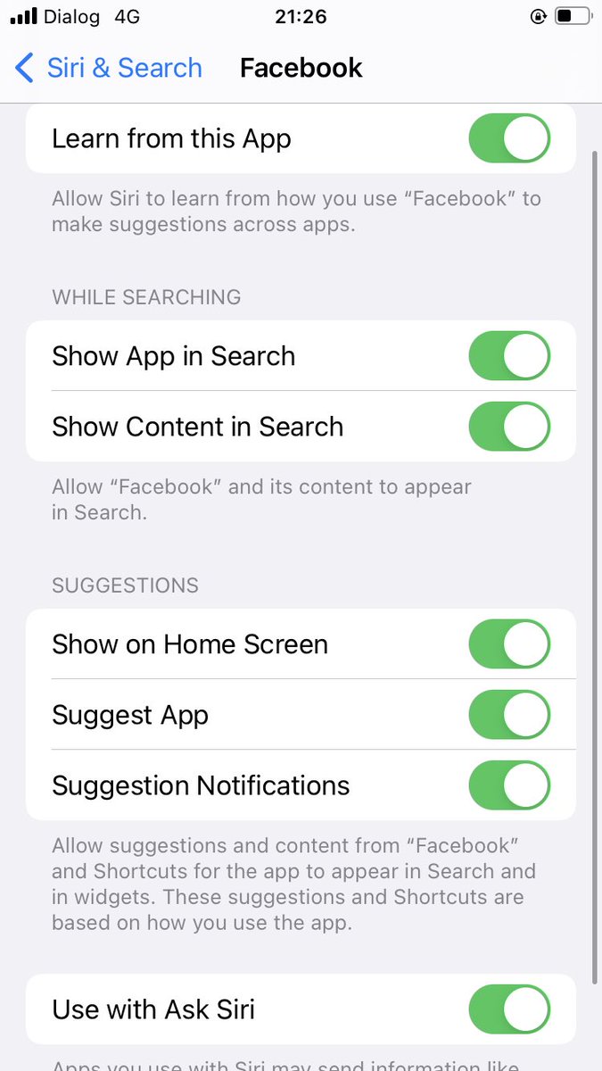 BuduMalli's tweet photo. Most of the #iPhone users are not aware about #Siri’s tracking. These few slides will give u an idea. Check their policy and last screenshoot shows how Siri tracks each iOS app to learn from user-app activities. There is an option to delete ur Siri dictation history. #DigitalLK🗣 https://t.co/ylfxEDgqkk