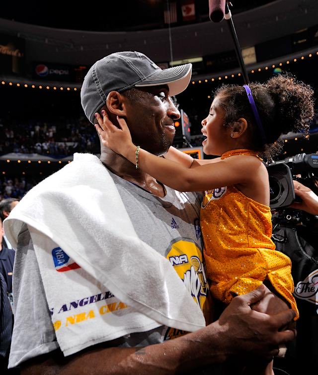 13 years ago today. Kobe and Gigi forever. 💜