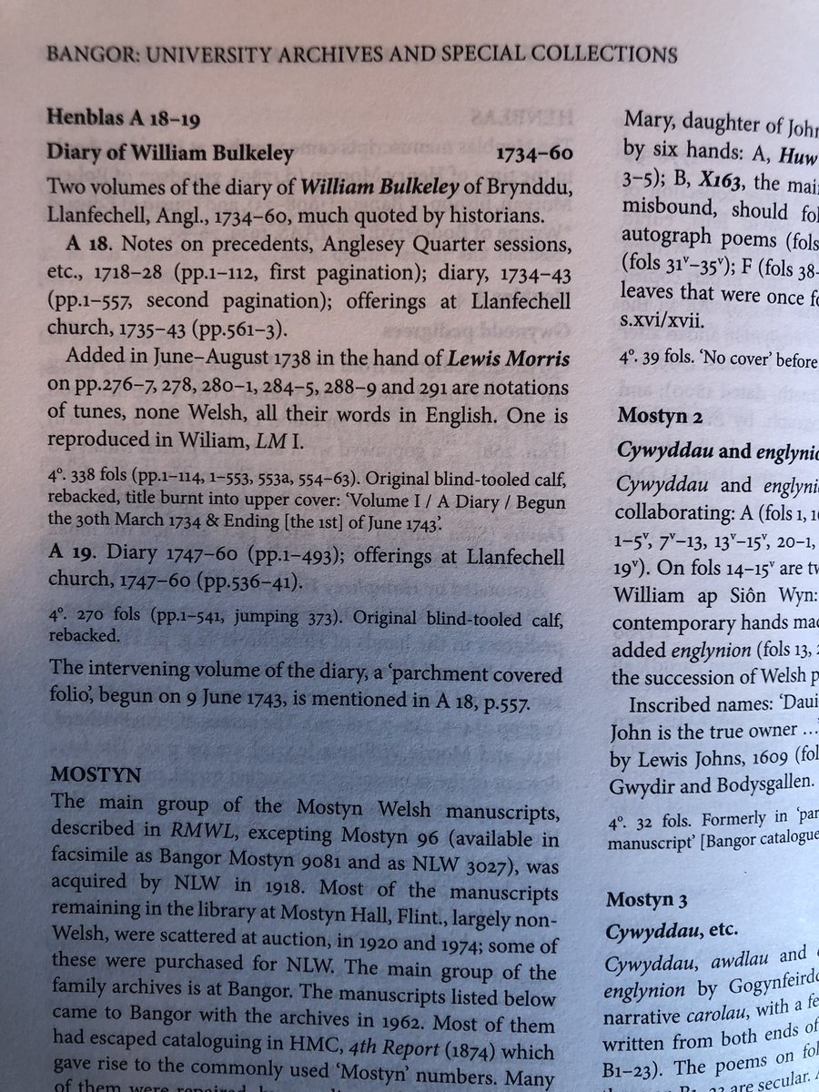 Llongyfarchiadau enfawr i Daniel Huws &amp; tim <a href="/llawysgrifau/">Llawysgrifau Cymru</a>! Huge congratulations to Daniel Huws &amp; the <a href="/WelshMSS/">Welsh Manuscripts</a> team! This is an extraordinary achievement &amp; provides a foundation for further research for years to come. Diolch yn fawr iawn!