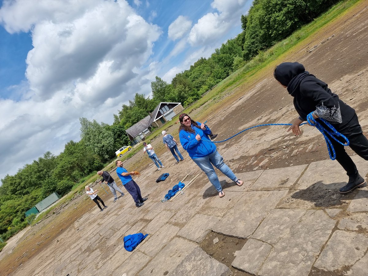 Would you know what to do if someone was struggling in water? Today our youth workers have been training in water rescue techniques at Watergrove reservoir - valuable life skills that can be shared with young people <a href="/manchesterfire/">Greater Manchester Fire and Rescue Service</a> <a href="/rochdalefire/">Rochdale Fire Team</a> <a href="/SaferRochdale/">Rochdale Safer Communities Partnership</a> <a href="/RochdaleCouncil/">Rochdale Borough Council</a>