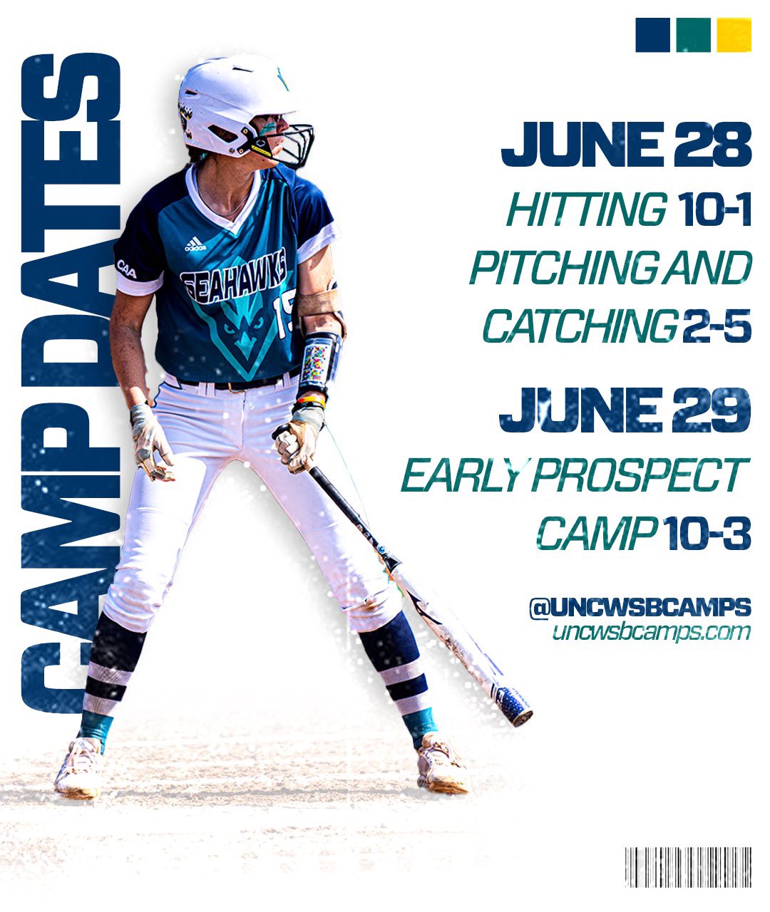 UNCW Softball Camps (UNCWsbcamp) / Twitter