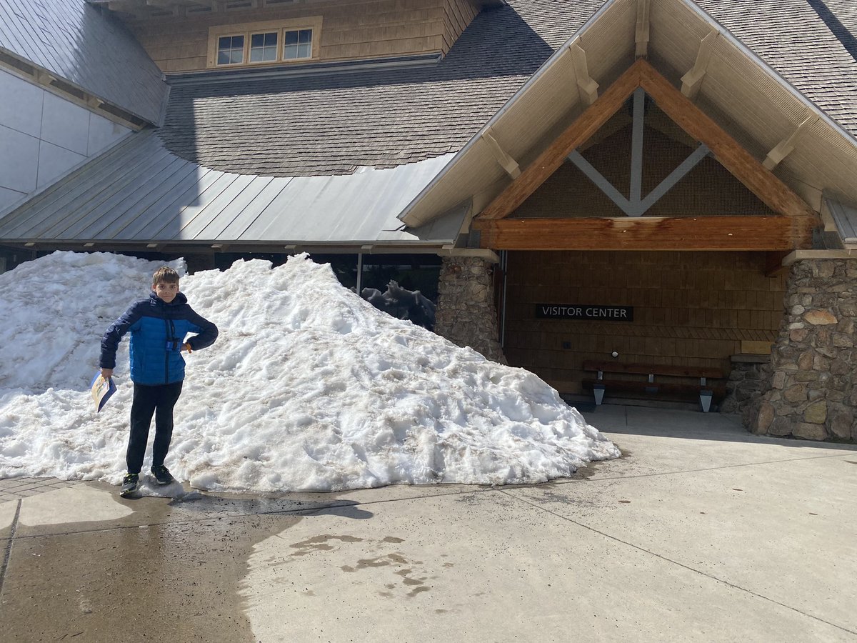 I had regretted a little bit going to Yellowstone when it was so cold last month and having to drive in the snow— but I am grateful we were not trying to be there this week. 😬