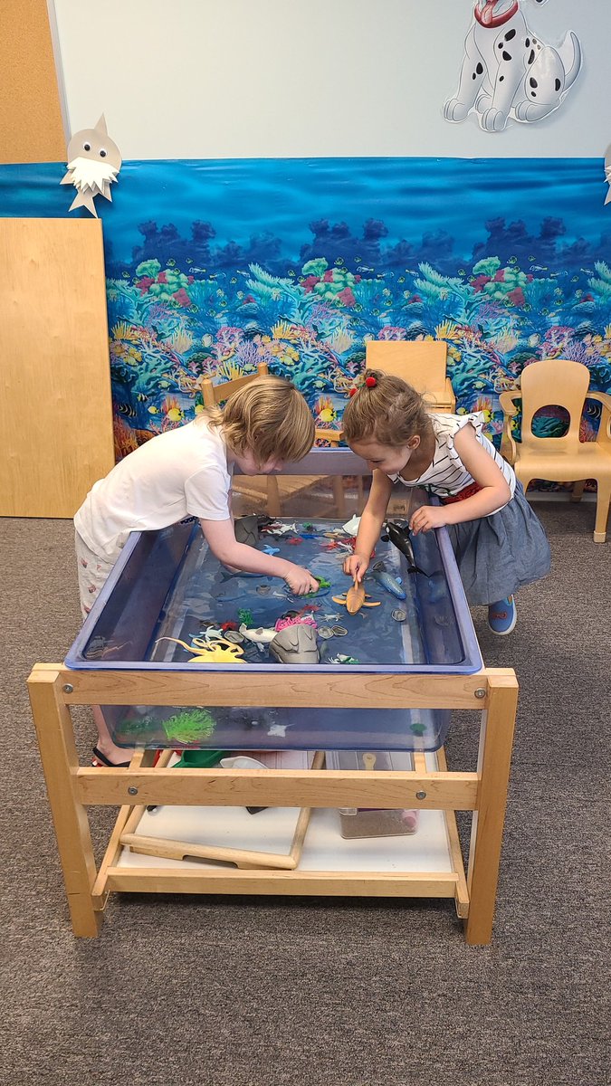 Water makes the ocean center much more fun!