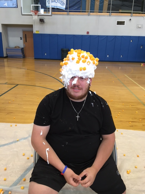GanandaRACHS's tweet photo. Celebrating the end of the school year with shaving cream and cheese balls! Sure, we'll be #GanandaProud of this! =D @WeAreGananda https://t.co/4zyRNADh9V